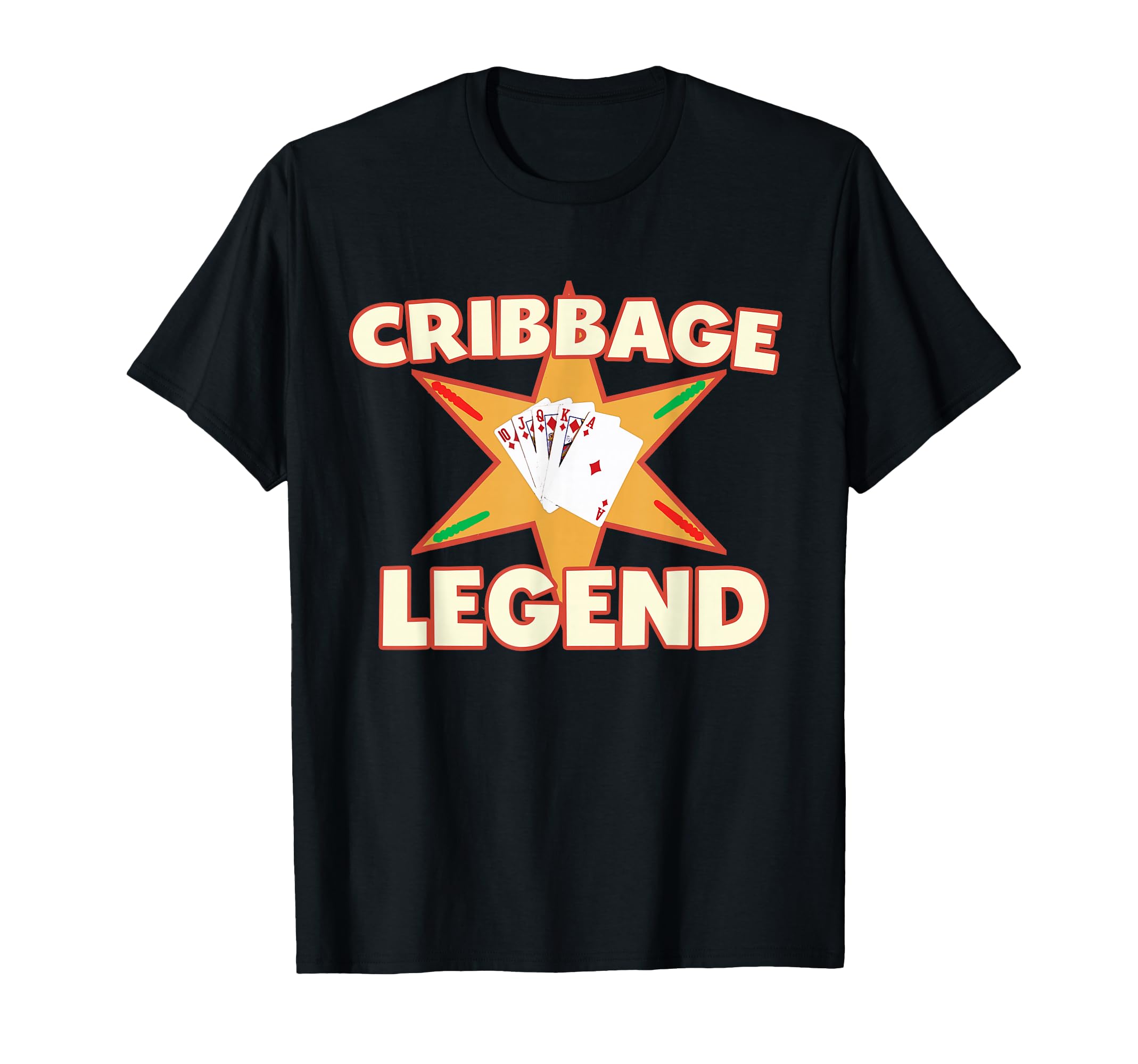 Card Game Cribbage Legend Funny Cribbage T-Shirt