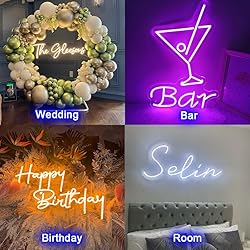 Custom Neon Signs, Personalized LED Neon Light