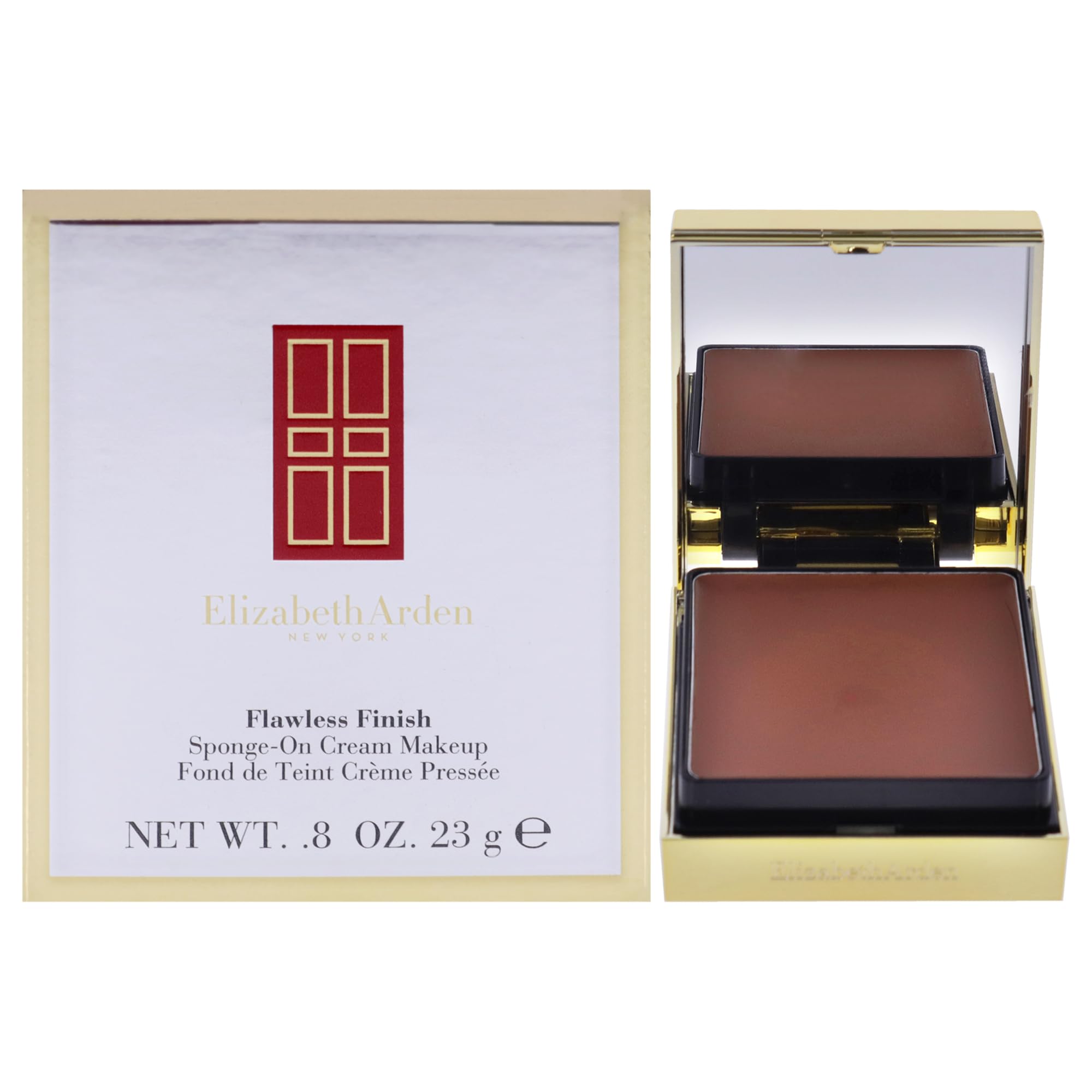 Flawless Finish Sponge-On Cream Makeup - 57 Chestnut by Elizabeth Arden for Women - 0.8 oz Foundation I0095592