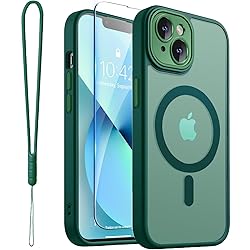 ROYBENS for iPhone 13 Matte Clear Case Compatible