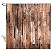 Missy Polyester Shower Curtain Watercolor Rustic Old Barn Wood Bathroom Waterproof 72