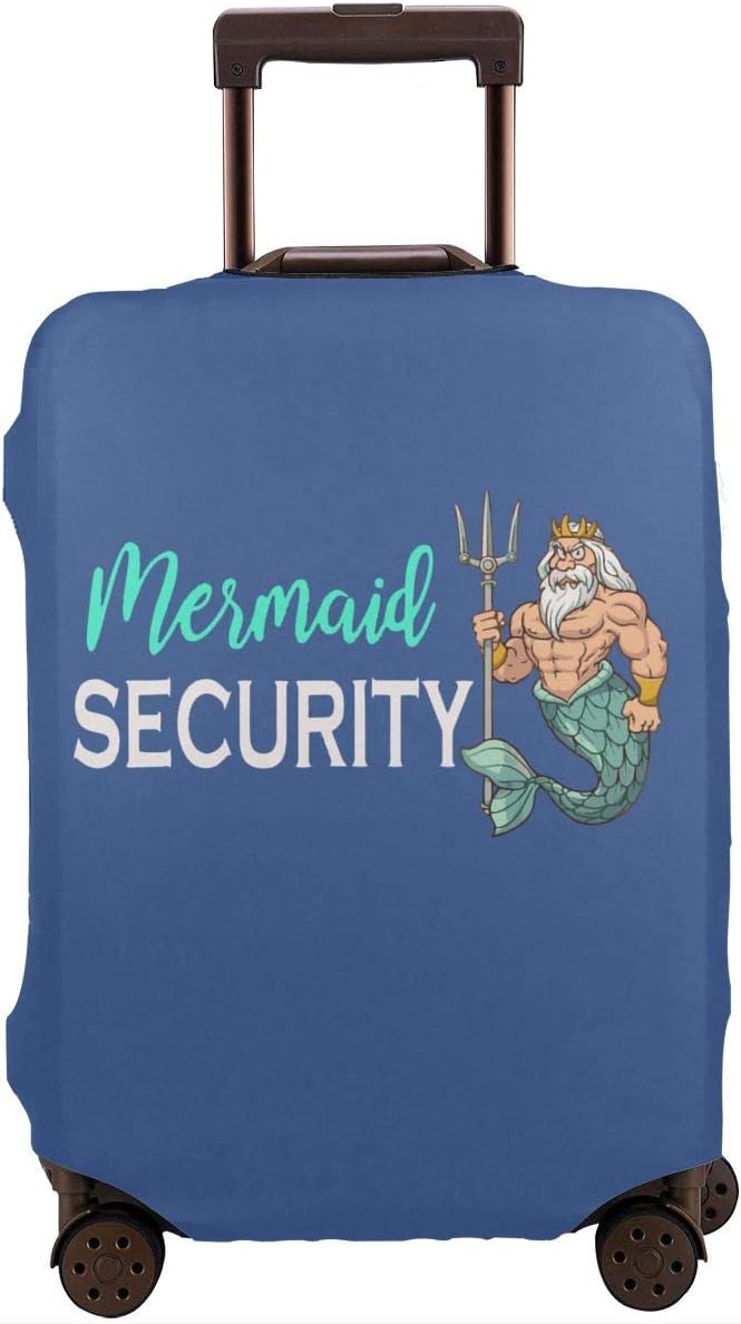 mermaid suitcase cover