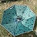 KINGSOO Hand Free Hat Elastic Fishing Gardening Folding Umbrella Hat Headwear (Camouflage)