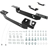 16411 5th Wheel Installation Brackets Compatible with Chevrolet Silverado &amp; GMC Sierra 2500HD 3500HD 2500 3500 HD Excluding Cab &amp; Chassis 2011-2019 Fifth Wheel Trailer Hitch Mounting Brakcet Kit
