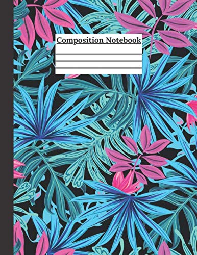 Composition Notebook: The Perfect Gift! Patterned Cover Blank Journal College Ruled All Purpose Workbook Exercise Book - Large 8.5" x 11" - MADE IN USA