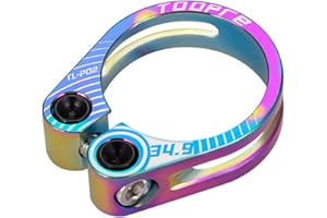 HOUSON bicycle seat clamp, aluminum alloy bicycle seat Post clamp seat clamp for folding bike mountain bike road bike bicycle