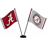 WinCraft Alabama Crimson Tide Desk and Table Top Flags