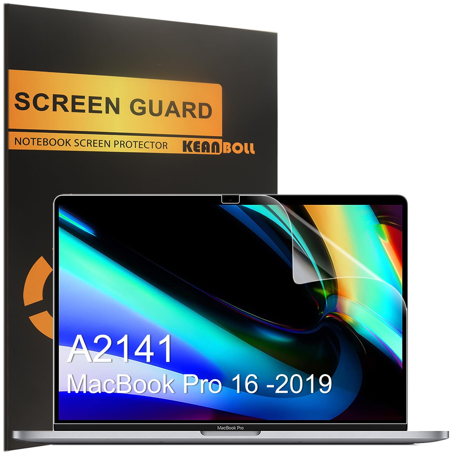 KEANBOLL 3-Pack Anti Glare (Matte) Screen Protector for MacBook Pro 16 inch (2019-2020 Model: A2141), Anti Glare and Anti Fingerprint Shield