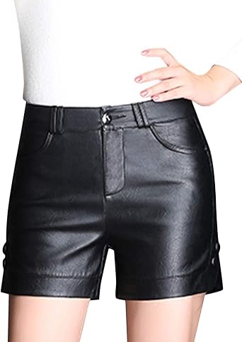 amazon leather shorts