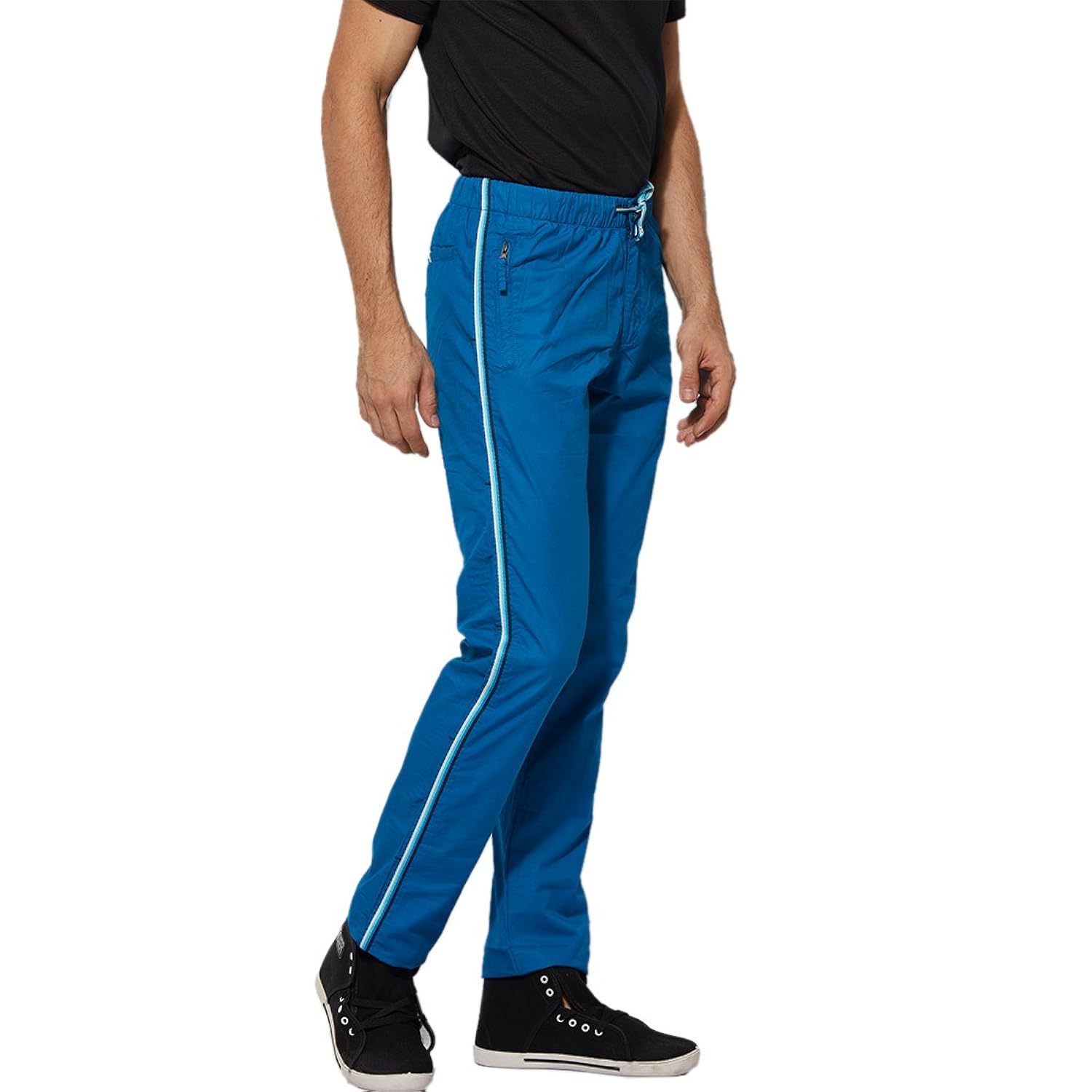 beevee mens bluemoon elasticated pyjama with drawstring