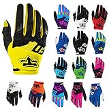 ShiningLove Full Finger Cycling Gloves Outdoor Sports Anti Skid Wear Resistance Breathable Gloves Unisex Racing Motorcycle MTB Bike Gloves