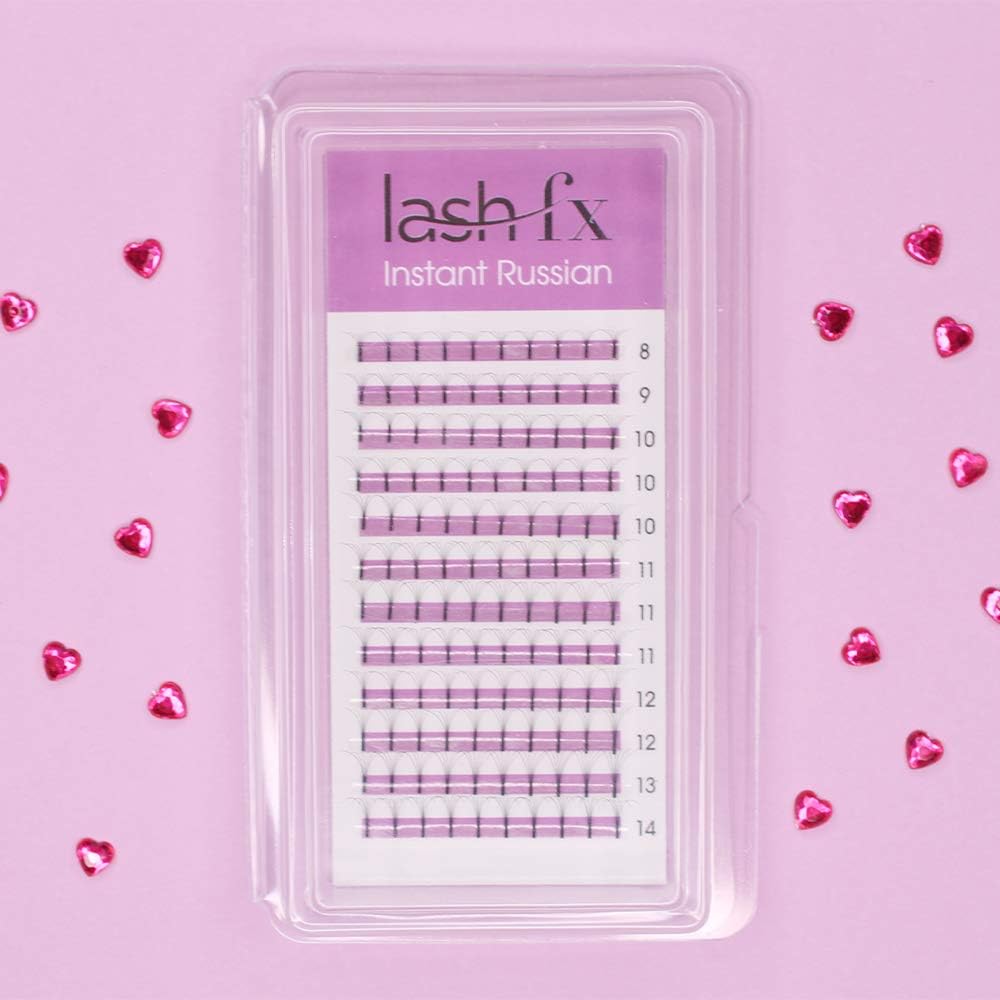 Lash FX Mixed Tray Instant Russian Lash Extensions - Image 3
