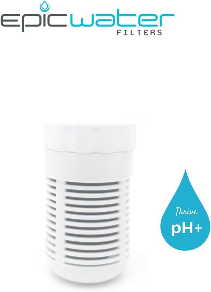 REPLACEMENT FILTER for Thrive pH+ Alkaline Water Pitcher (PITCHER DISCONTINUED), Increases Alkalinity pH2O up to 9.5, Removes 99.99% of Tap Water Contaminants