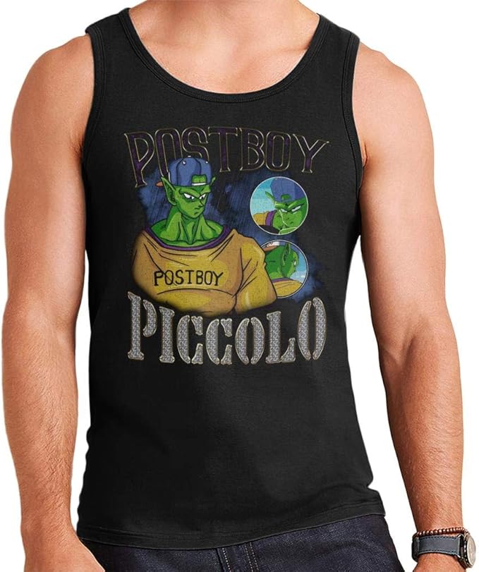 Dragon Ball Z Postboy Piccolo Men's Vest Amazon.co.uk Clothing