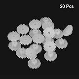 sourcing map 20Pcs 24 Tooth Plastic Gears Module 0.5 for RC Car DIY Robot Model view 3