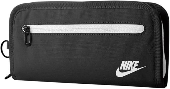 Amazon Co Jp Nike ナイキ Nifz9 ヘリテージ ロングウォレット ブラック ホワイト Ns1008 010 F スポーツ アウトドア