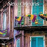 New Orleans 2019 12 x 12 Inch Monthly Square Wall Calendar, USA United States of America Louisiana Southeast City (Multilingual Edition) by 