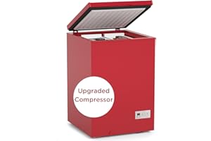 Northair Low temperature Chest Freezer - 3.5 Cu Ft with 2 Removable Baskets - Reach In Freezer Chest - 14℉ to -40℉