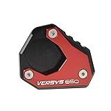 Motorcycle Foot Kickstand Side Stand Extension Pad