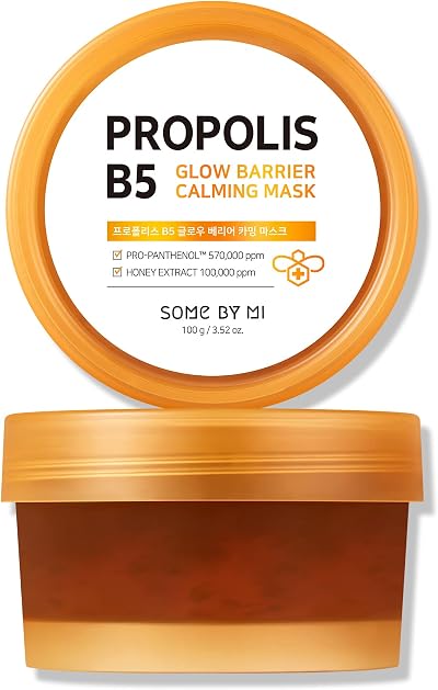 SOME BY MI Propolis B5 Glow Barrier Calming Mask 100g Sensitive Skin Panthenol