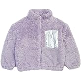 Splendid girls Faux Sherling Long Sleeve Jacket