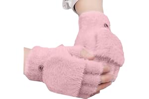 Warm Mitten Glove - Thermal Insulated Lining Winter Gloves | Warm Gloves Convertible | Windproof Warm Mitten Glove | Winter F