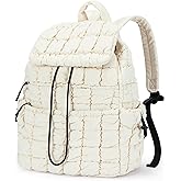 CLUCI Puffy Quilted Backpack Purse for Women, Casual Lightweight Daypack for Women Travel | Purse, Casual, Lightweight, Travel