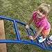 Swing-N-Slide NE 5040 Metal Arch Ladder with Multiple Configurations for Swing Sets, Play Sets & Playhouses, Blue & Red