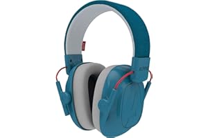 Alpine Muffy Kids - Hearing Protection - CE & ANSI Certified - Adjustable for Ages 3-16 years - Noise Cancelling Headphones - 22dB Sound Reduction Ideal for Protection and Concentration Aid - Blue
