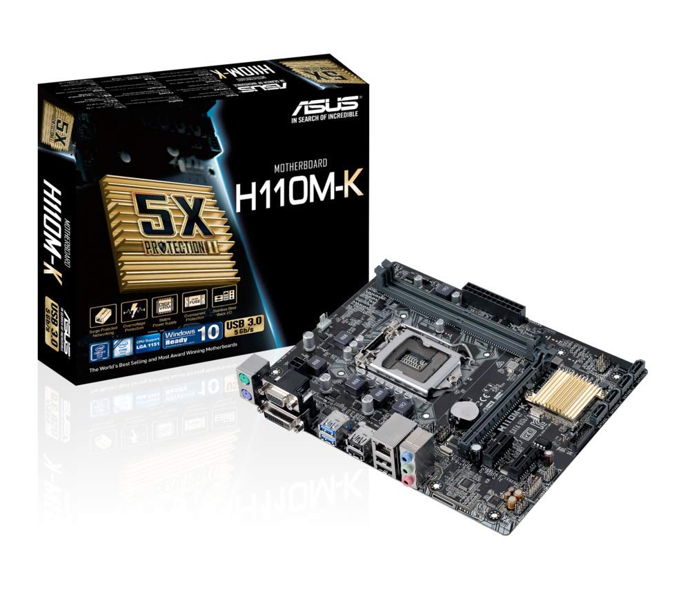 Mua Micro ATX DDR4 LGA 1151 Motherboards H110MK trên Amazon Mỹ chính