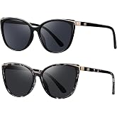 Colrea Soft Cat Eye Sunglasses for Women Trendy Cateye UV400 Protection | Fashion Shades CL22017