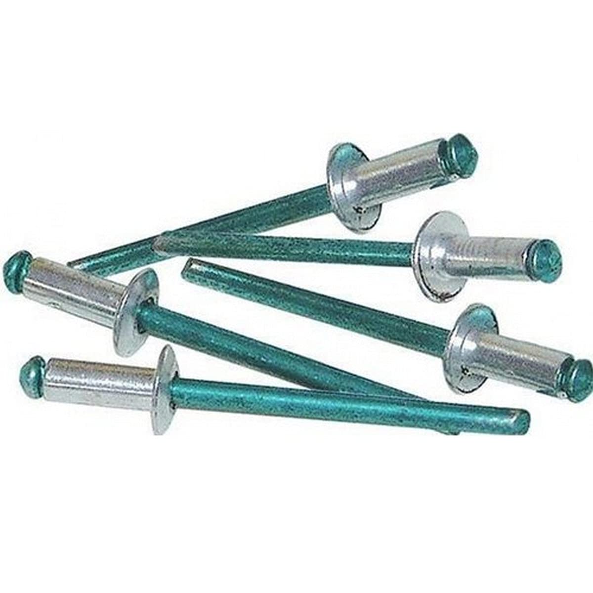 C.K T3819A 515 Aluminium Rivets, Silver, 3.8 x 12 mm 5/32-Inch, Set of 50 Piece