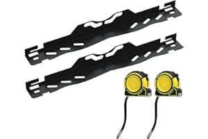 WODHMIEY Heavy Duty Wheel Alignment Tool, Toe Alignment Plates Hub Alignment Gauge with 5m Measuring Tapes, Accurate Measurem