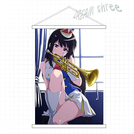 Amazon Co Jp Dream Three タペストリー 響け ユーフォニアム 高坂麗奈 Kousaka Reina 掛ける絵 同人 巻物 部屋飾り壁 可愛い アニメ好き 90cmx60cm ホビー 通販
