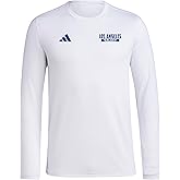 adidas Men's Los Angeles Galaxy Pre-Game Long Sleeve T-Shirt