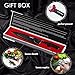 CHEFECO Chef Knife – 8 inch Professional Knife-Sharp, German Stainless Steel, with Ergonomic G10 Handle in our Kitchen Knife is like in Military Models – free Case, polishing cloth & Stylish Gift Box