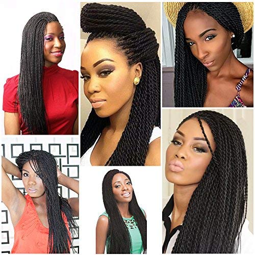 Vrunique 22 Inch 7 Count 1b Senegalese Twist Crochet