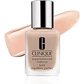 Clinique Superbalanced Oil Free Liquid Foundation Makeup For Dry to Oily Skin Types | Hydrating + Moisturizing | Moderate Coverage + Natural Finish