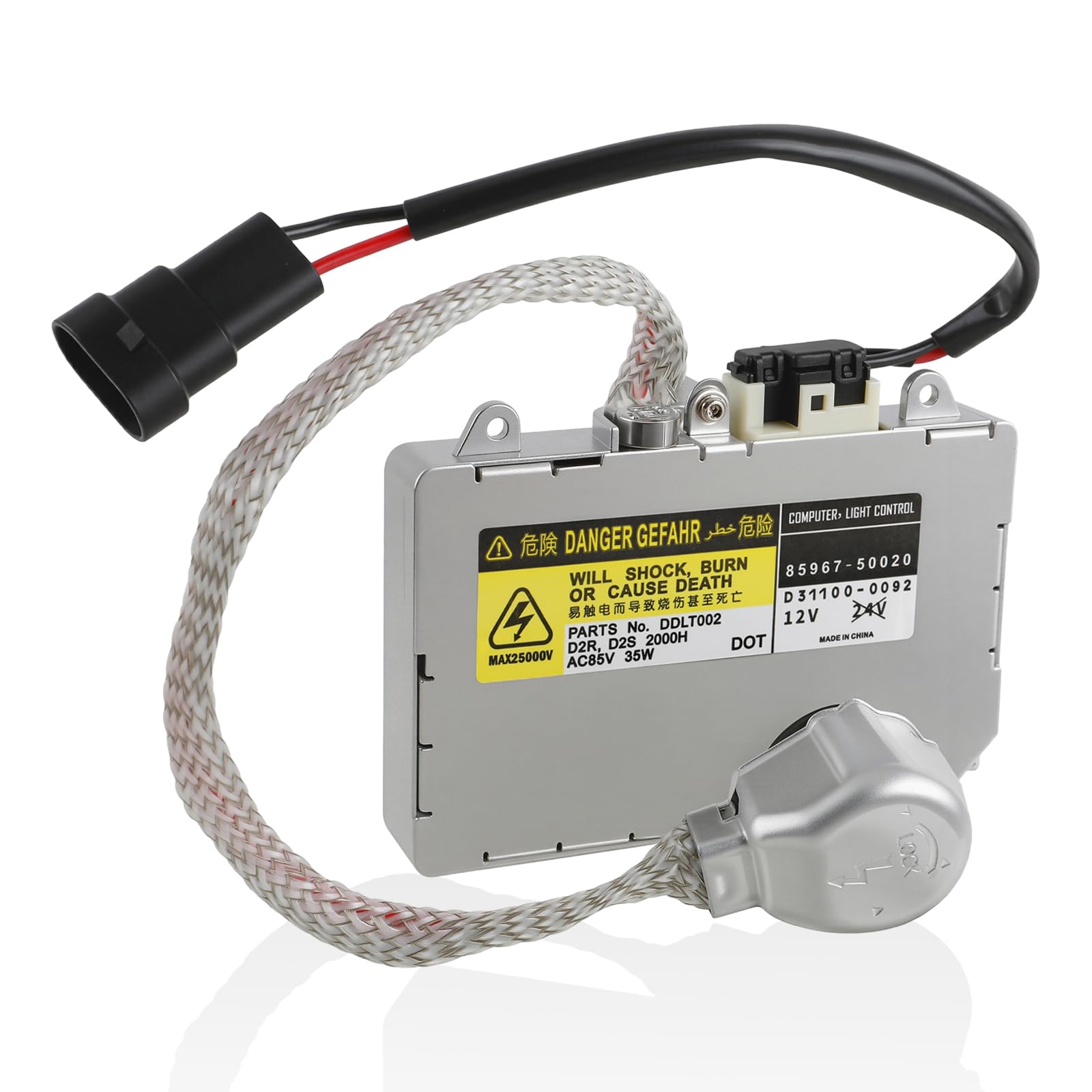 Photo 1 of 81107-2D020 KDLT002 DDLT002 HID Headlight Ballast Control Unit Module for Toyota Lexus Lincoln MOTOALL