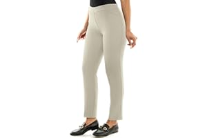 Zac & Rachel Women's Pull-on Ankle Pants with Band