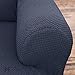 Home Fashion Designs Form Fit, Slip Resistant, Stylish Furniture Shield/Protector Featuring Lightweight Fabric. Savannah Collection Basic Strapless Slipcover Brand. (Chair, Grey)