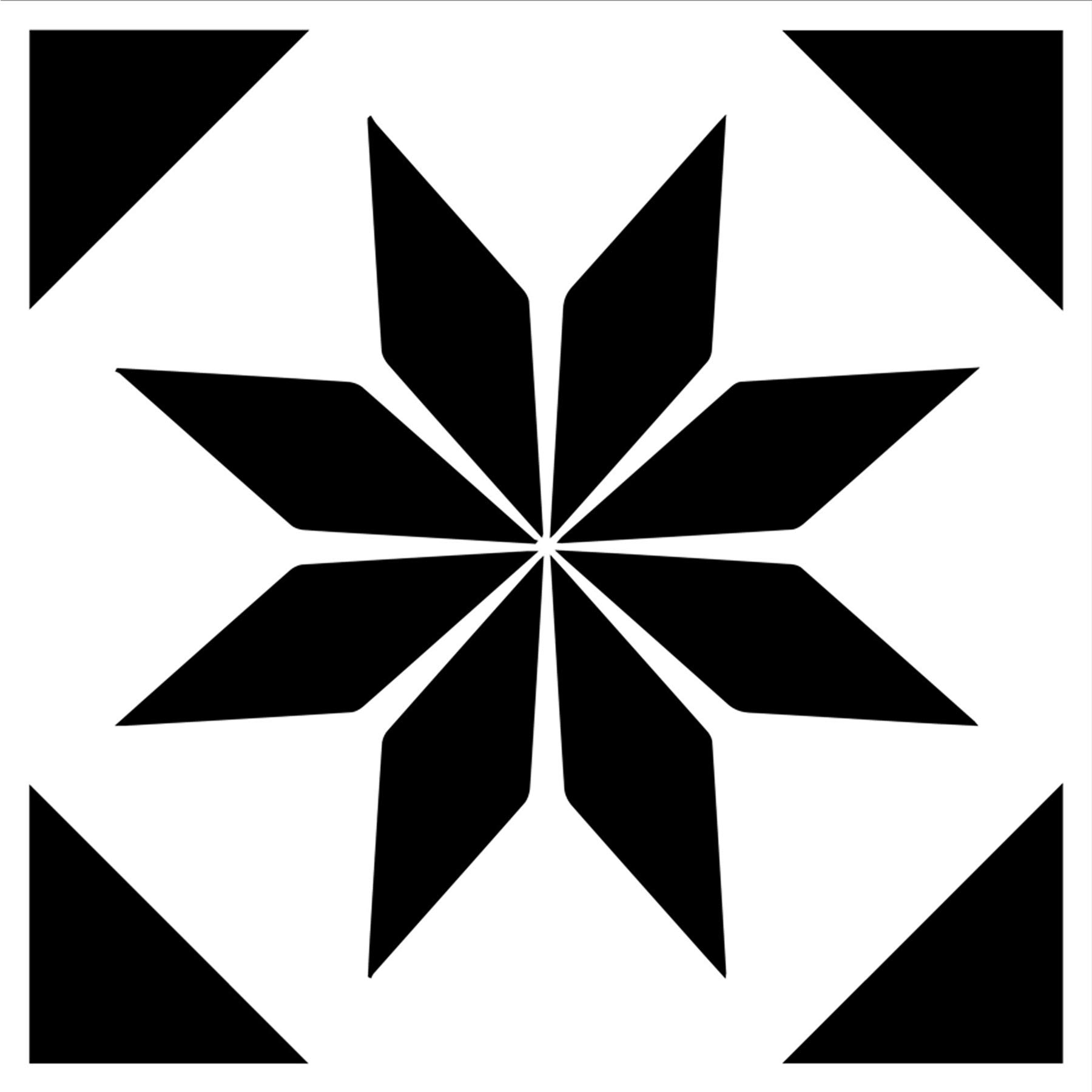 Poromoro Spanish Portuguese Azulejo Style Peel and Stick Backsplash Tile Stickers Set of 16 pcs(5.9_30)