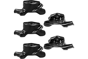 ulapithi 5 Pack Tire Changer Duck Head 4-120129B Tire Machine Duck Head Wing-Type Black Plastic Duck Head Compatible with Hun