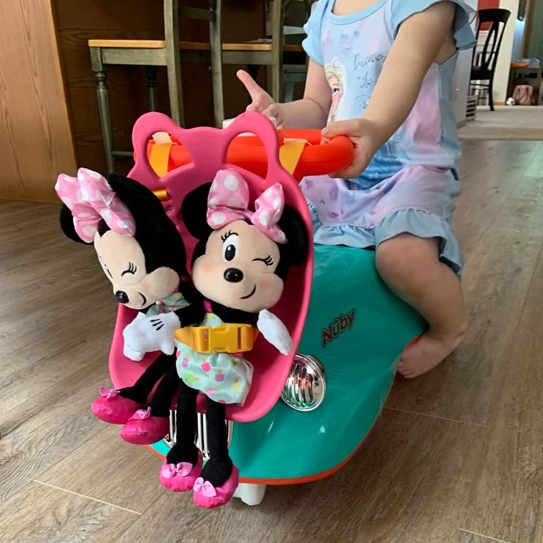 JOYSTAR Baby Doll Carrier for Toddler Bike Front Doll Bike Seat for Balance Bike Scooters and Tricycle Kids Bike Accessories