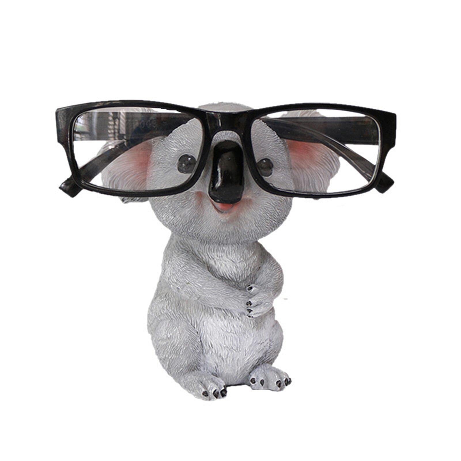 Cute Koala Glasses Stand - Funny Spectacle Holder for Decorative Desk/Home/Office