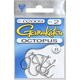 Gamakatsu Octopus Hooks - Nickel - Size 2