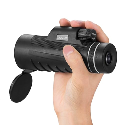 Occer 10X42 High Power Monocular Telescope HD Dual Focus Scope