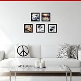 Alison Kingsgate Modern 10x10 Black Picture Frame Engineered Wood view 7