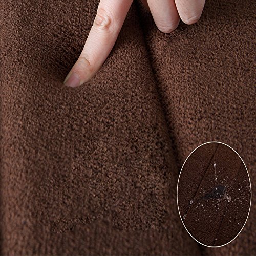 Drhob 47" x 24" Long Memory Foam Bath Mat Absorbent Carpet Runner Extra Soft Machine-Washable Bathroom Rug Kitchen Floor Bathmat with Non-Slip Backing (Brown) - Thumbnail 2