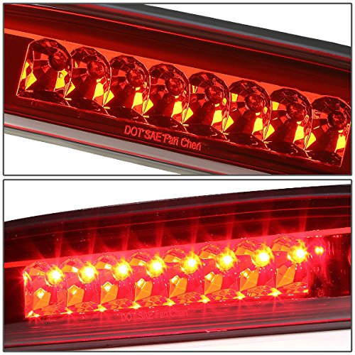 DNA Motoring 3BL-TTAC95-LED-RD Third Brake Light